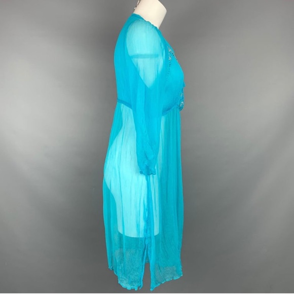 Delfina 100% Italian Silk Beaded Coverup - St Tropez & St. Barths Style - Picture 4 of 13
